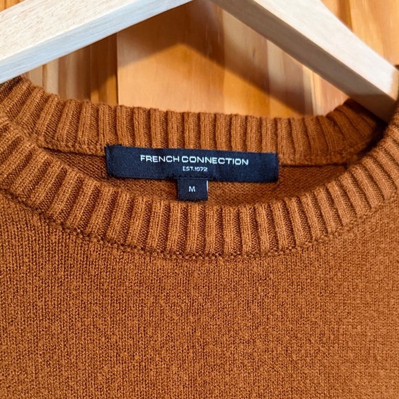 French Connection Rust Knit Sweater - Picture 2 of 10